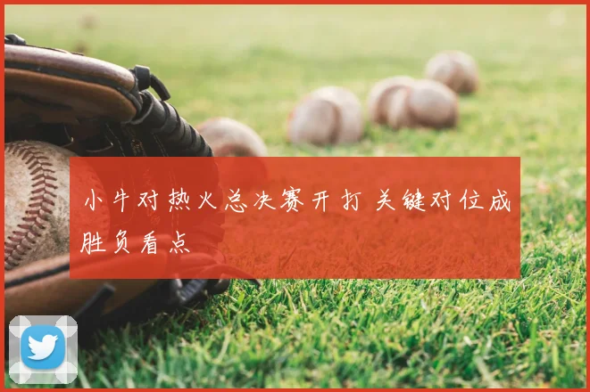 小牛对热火总决赛开打 关键对位成胜负看点